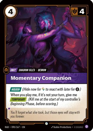 Momentary Companion (095/167) - Radiance Foil