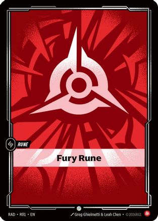 Fury Rune (R01) - Radiance Foil