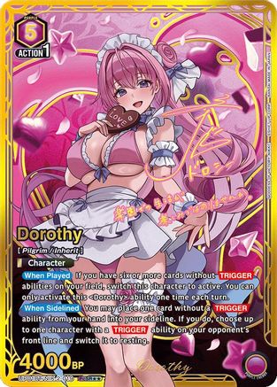 Dorothy (019) (PcSR**) (UP01BT/NIK-2-019) - UP01BT GODDESS OF VICTORY NIKKE Precious Booster Foil