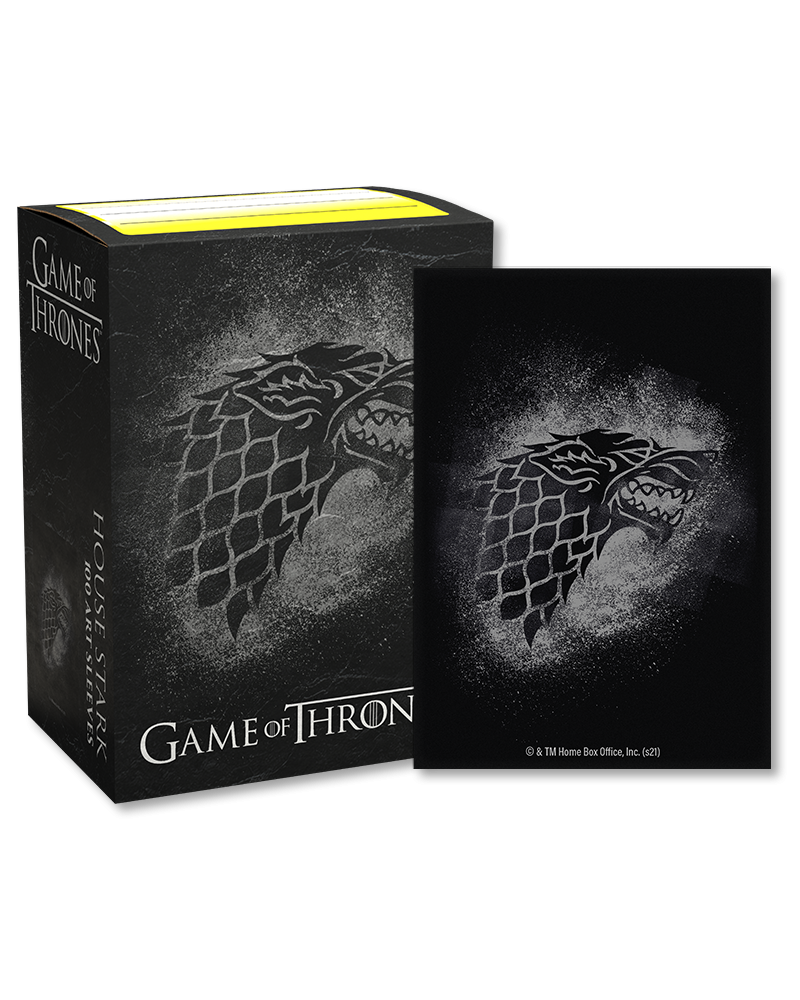 Dragon Shield - Game of Thrones House Stark brushed art sleeves
