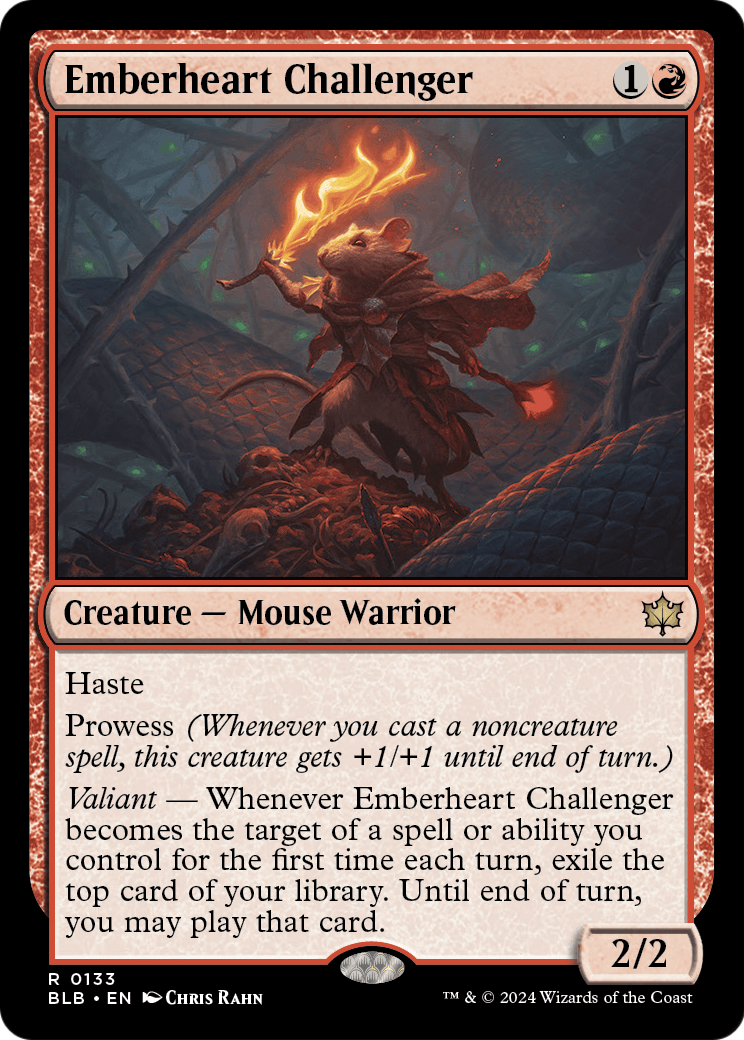 Emberheart Challenger (BLB-133) [Bloomburrow]