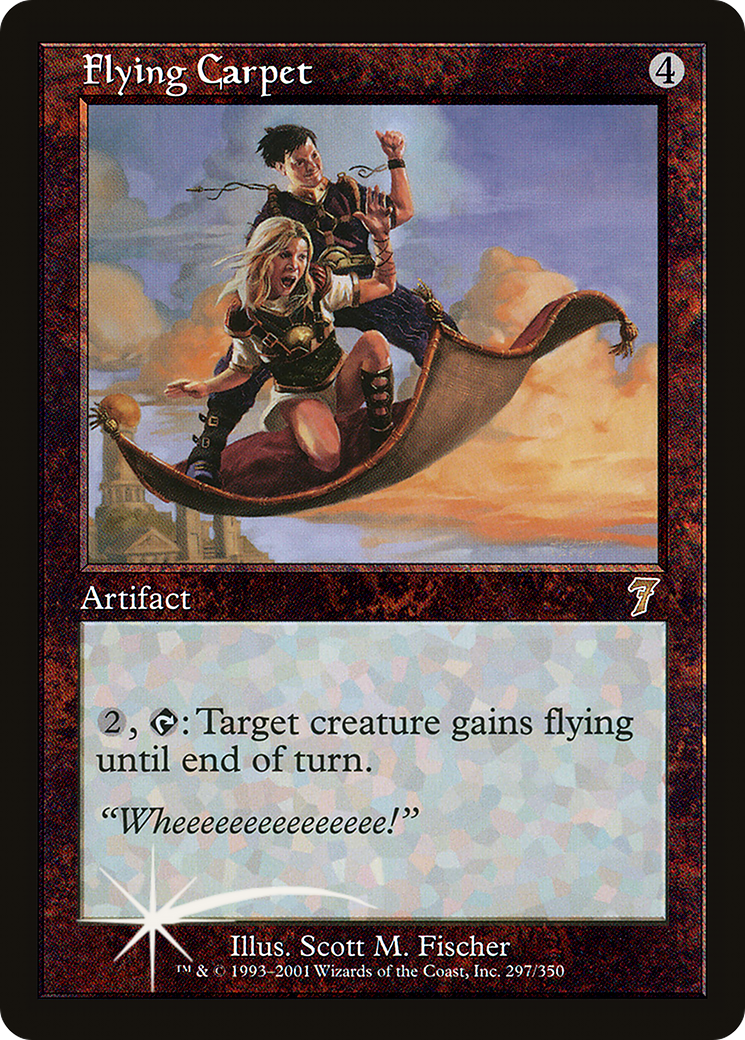 Flying Carpet (7ED-297) [7th Edition] Foil