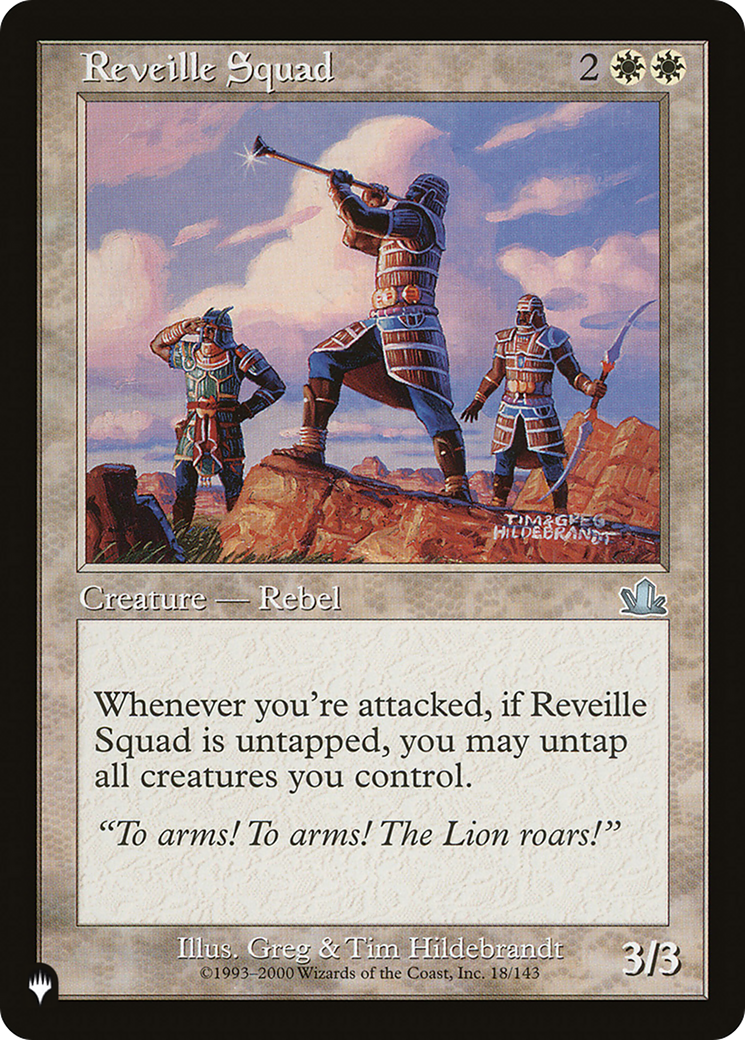 Reveille Squad (LIST-18/143) [The List]