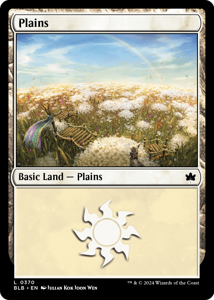 Plains (BLB-370) [Bloomburrow] Foil
