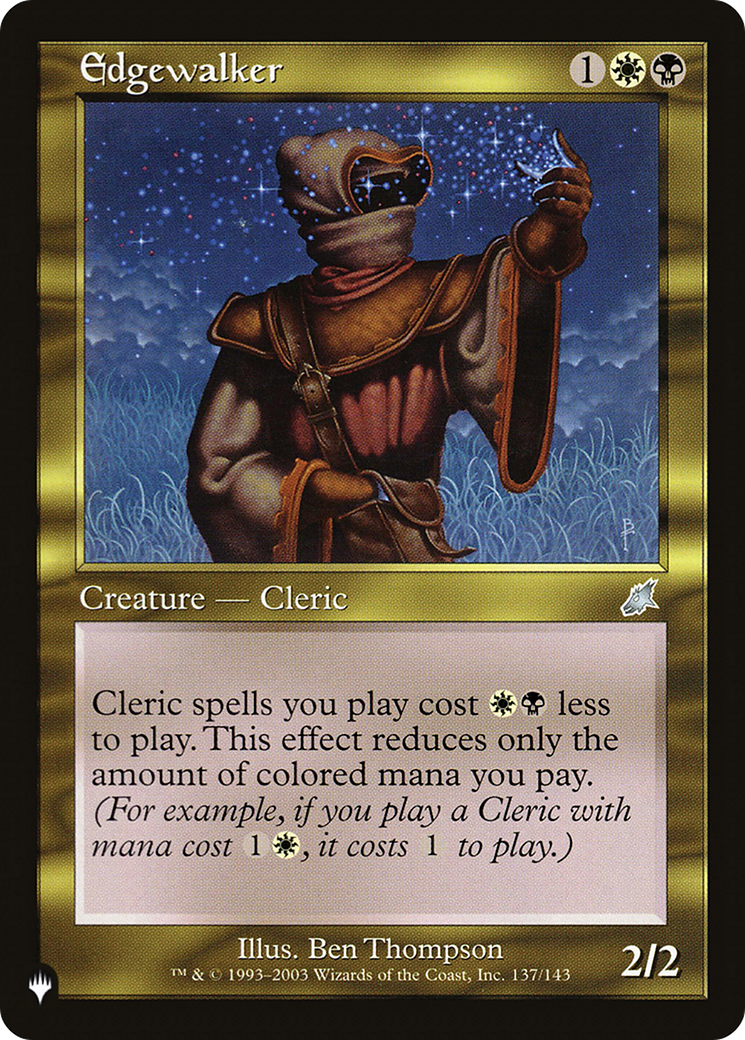 Edgewalker (LIST-137/143) [The List]