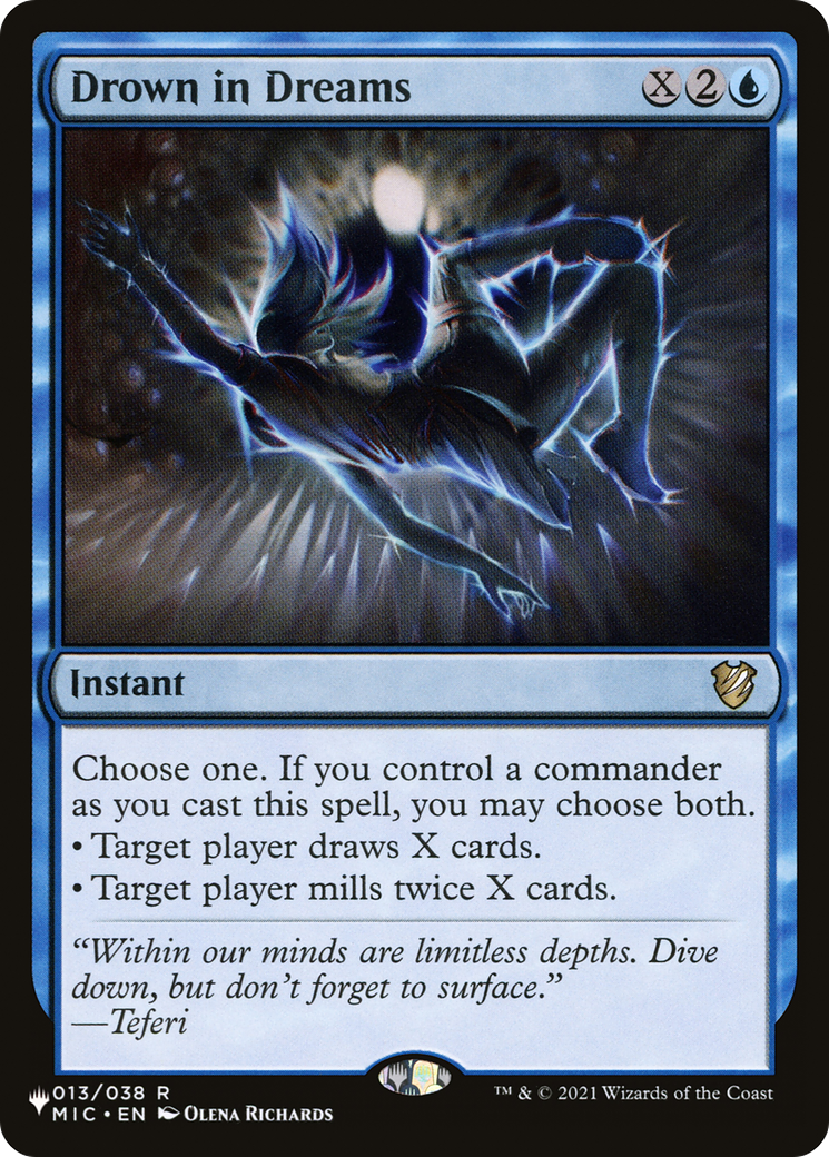 Drown in Dreams (LIST-013/038) [The List]