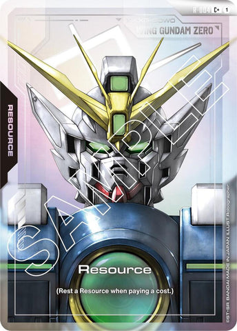 R-004: Resource (Wing Gundam) - Resource - Colorless - Common+