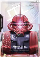 R-005: Resource (Char's Zaku II) - Resource - Colorless - Common+