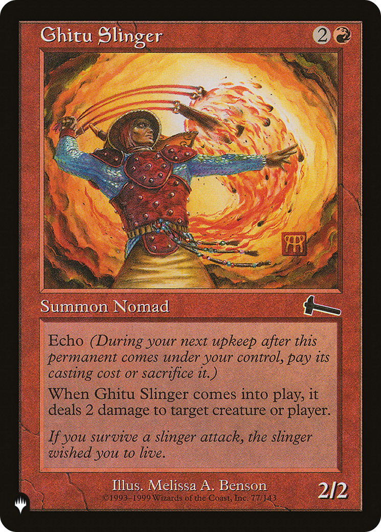 Ghitu Slinger (LIST-77/143) [The List]