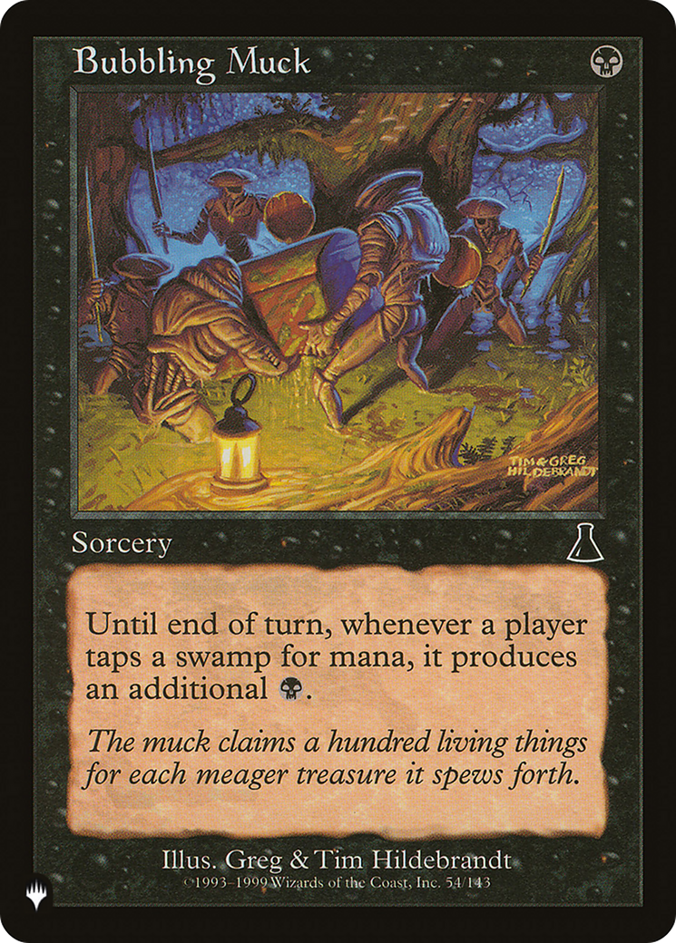 Bubbling Muck (LIST-54/143) [The List]