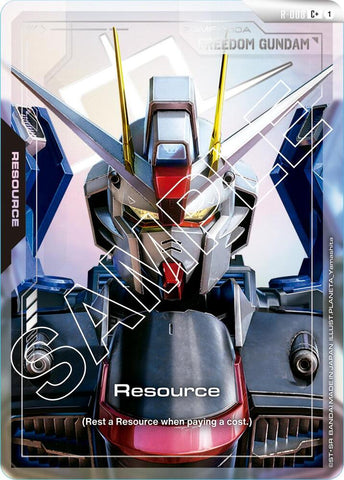 R-008: Resource (Freedom Gundam) - Resource - Colorless - Common+