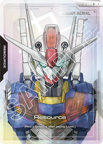 R-009: Resource (Gundam Aerial) - Colorless - Common+