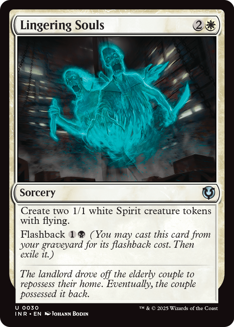 Lingering Souls (INR-030) [Innistrad Remastered] Foil