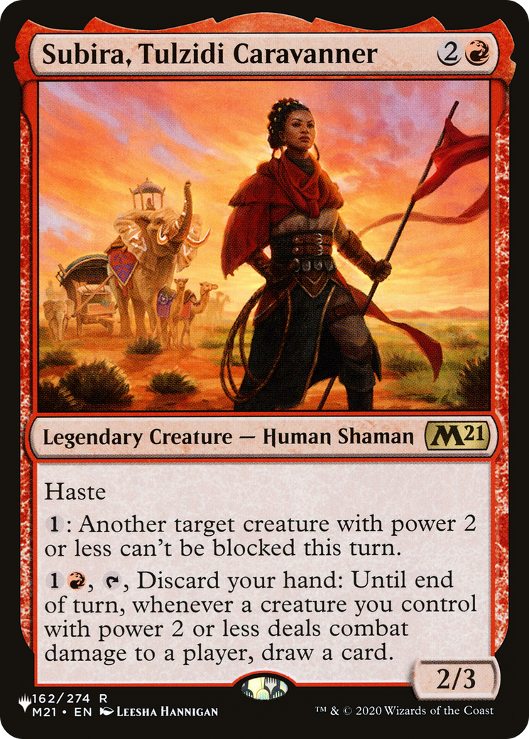 Subira, Tulzidi Caravanner (LIST-162/274) [The List Reprints]