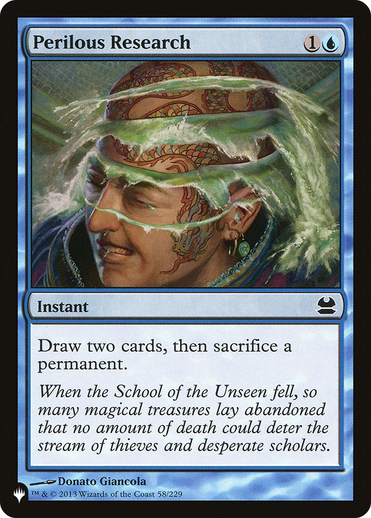 Perilous Research (LIST-58/229) [The List]