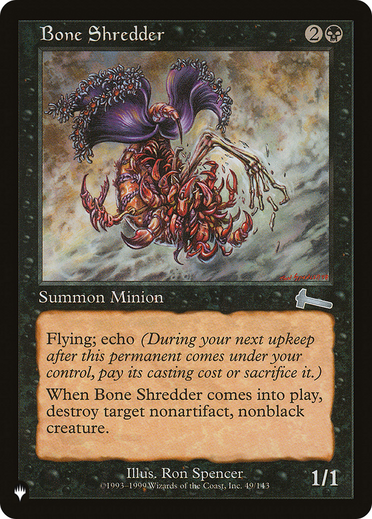 Bone Shredder (LIST-49/143) [The List]