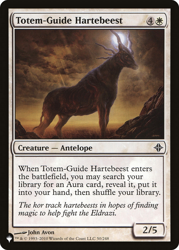Totem-Guide Hartebeest (LIST-50/248) [The List]
