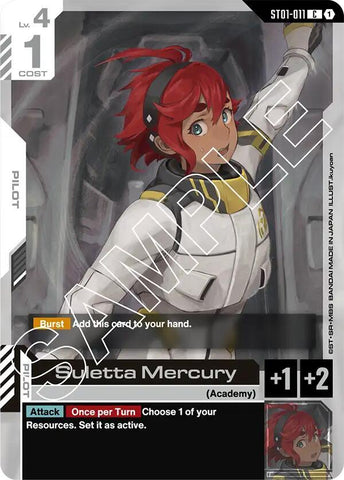 Suletta Mercury — Starter Deck 01: Heroic Beginnings [ST01]