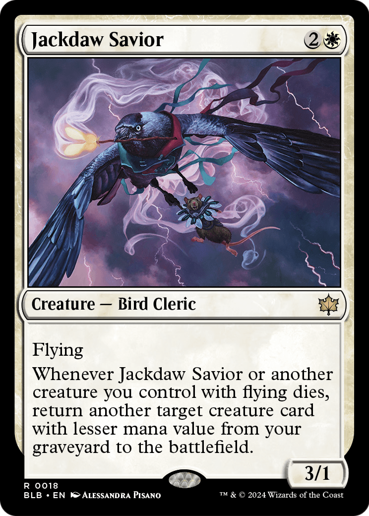 Jackdaw Savior (BLB-018) [Bloomburrow]