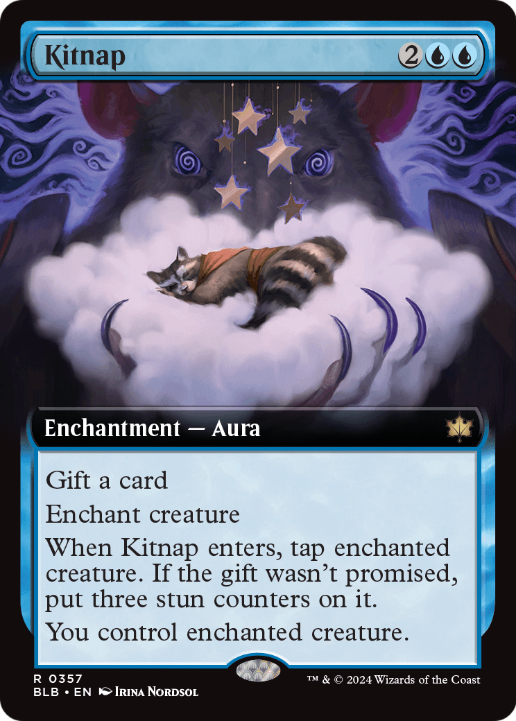 Kitnap (Extended Art) (BLB-357) [Bloomburrow] Foil