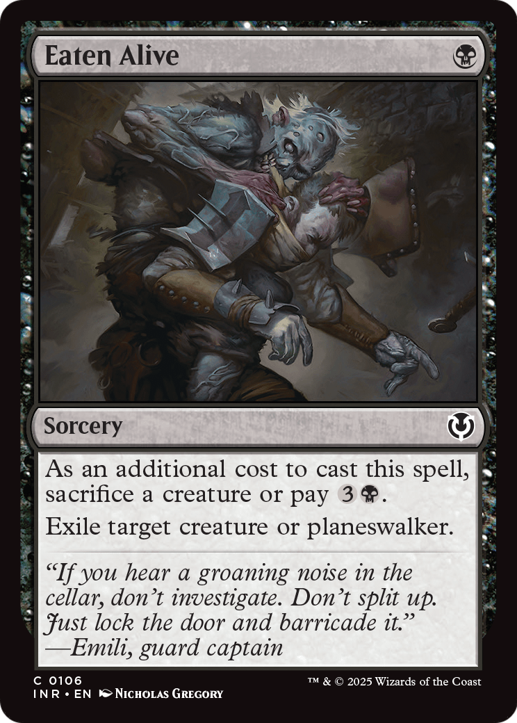 Eaten Alive (INR-106) [Innistrad Remastered]