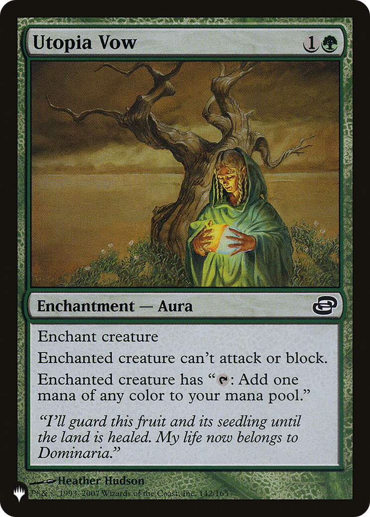 Utopia Vow (LIST-142/165) [The List]