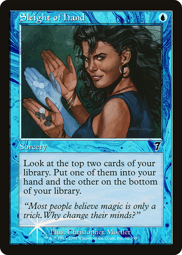 Sleight of Hand (7ED-098) [7th Edition] Foil