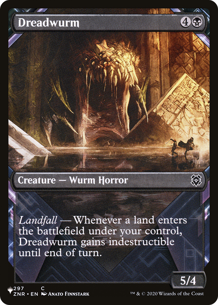 Dreadwurm (LIST-100/280) (Showcase) [The List Reprints]