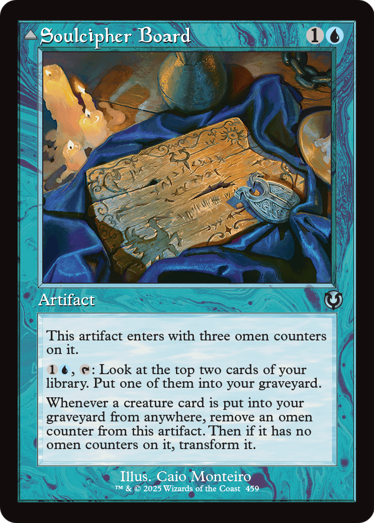 Soulcipher Board (Retro Frame) (INR-459) [Innistrad Remastered] Foil