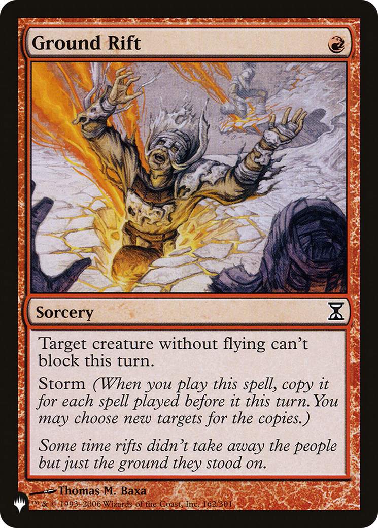 Ground Rift (LIST-162/301) [The List]