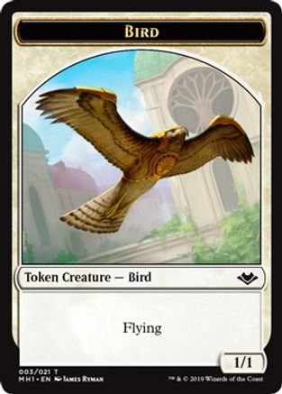 Bird // Elephant Double-Sided Token (MH1-3 // 12) [Modern Horizons]