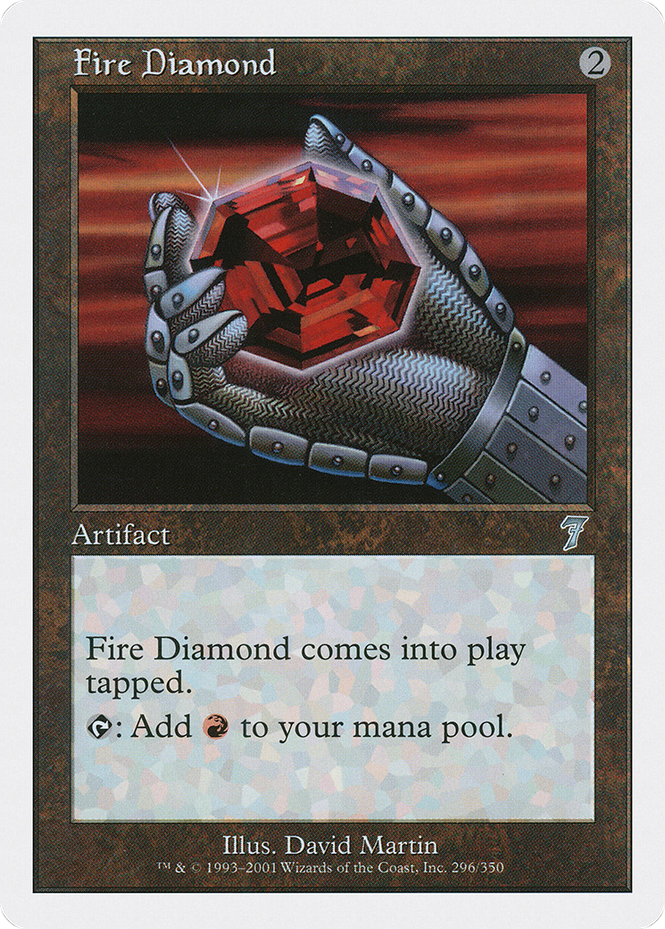 Fire Diamond (7ED-296) [7th Edition]