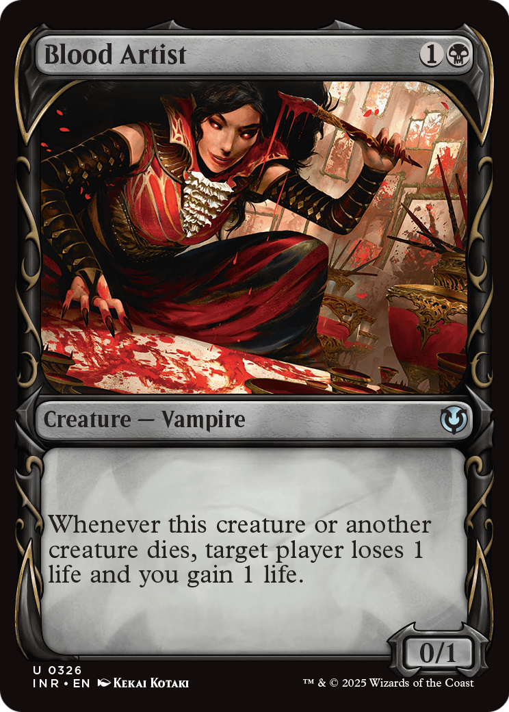 Blood Artist (Showcase) (INR-326) [Innistrad Remastered] Foil