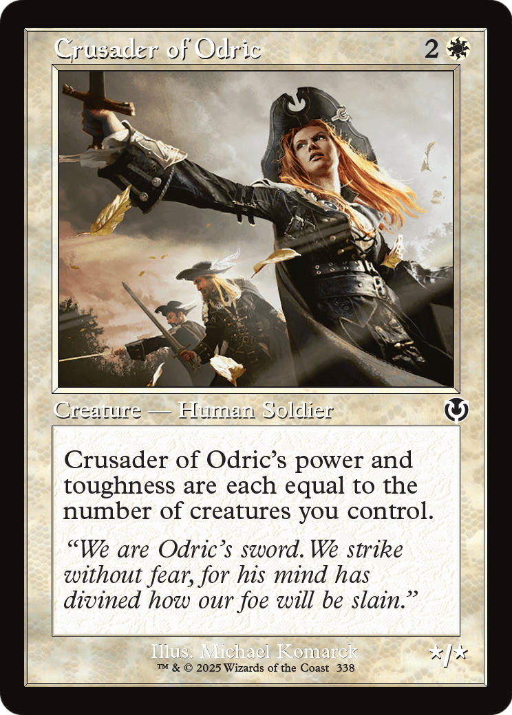 Crusader of Odric (Retro Frame) (INR-338) [Innistrad Remastered]