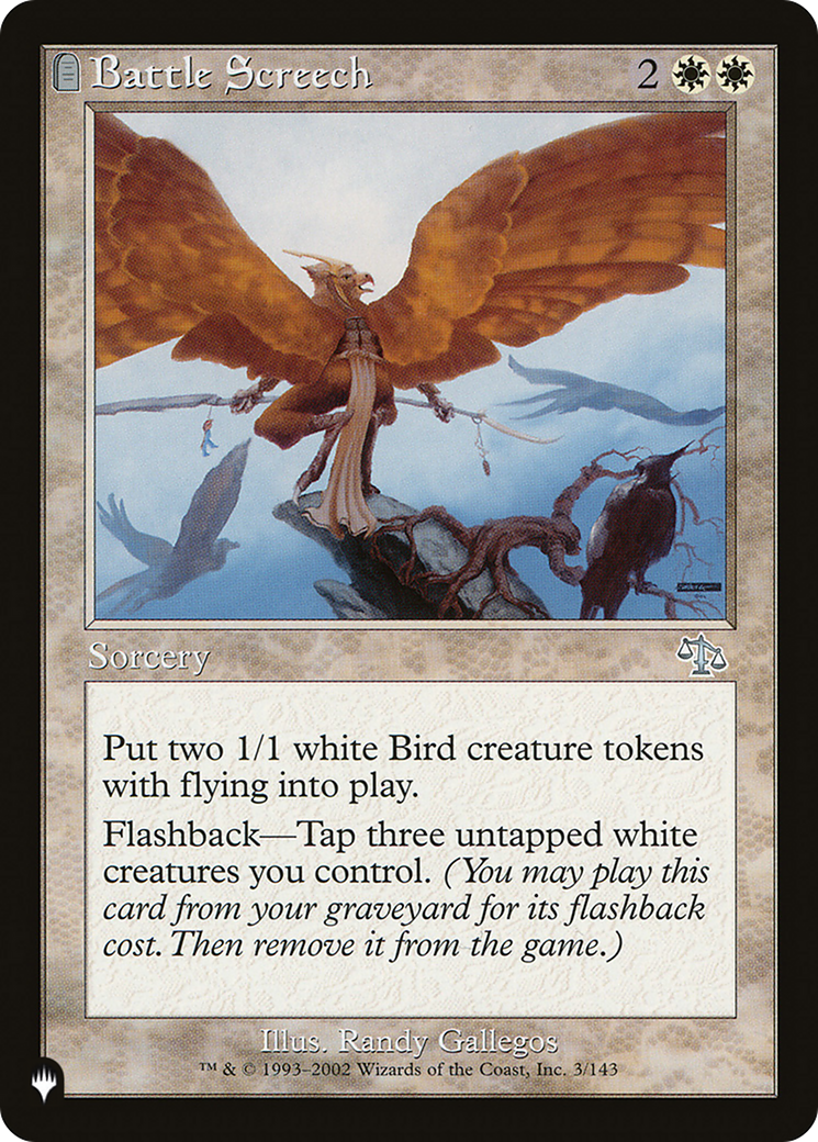 Battle Screech (LIST-3/143) [The List]