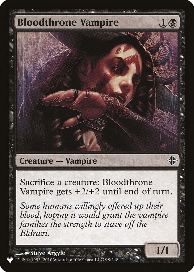 Bloodthrone Vampire (LIST-98/248) [The List]
