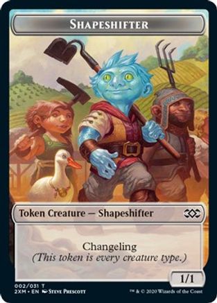 Shapeshifter Token (2XM-002) [Double Masters]