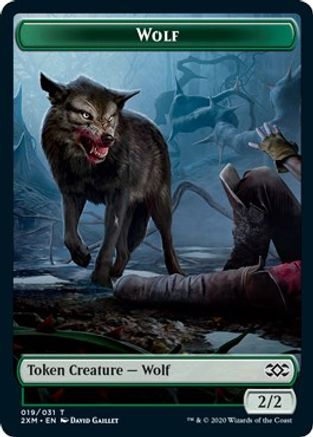 Wolf Token (2XM-019) [Double Masters]