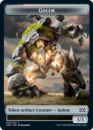 Golem Token (2XM-023) [Double Masters]