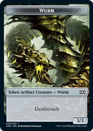 Wurm (029) Token (2XM-029) [Double Masters]