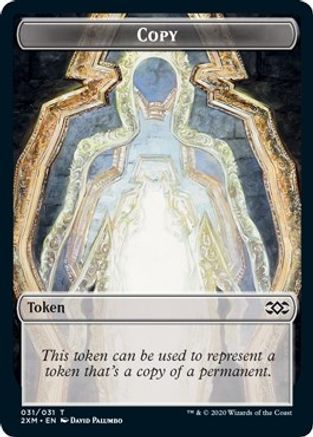 Copy // Ooze Double-Sided Token (2XM-31 // 15) [Double Masters] Foil
