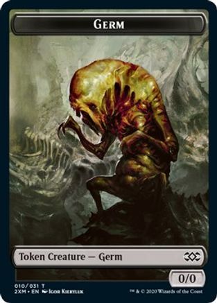 Germ // Thopter (026) Double-Sided Token (2XM-10 // 26) [Double Masters] Foil