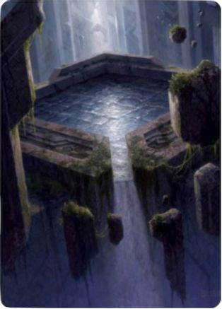 Morphic Pool Art Card (ASZNR-032) [Art Series: Zendikar Rising]