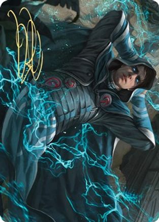 Maddening Cacophony Art Card (Gold-Stamped Signature) (ASZNR-048) [Art Series: Zendikar Rising]