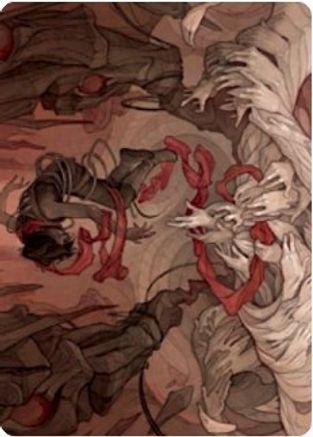 Thwart the Grave Art Card (ASZNR-064) [Art Series: Zendikar Rising]