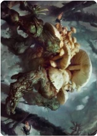 Swarm Shambler Art Card (ASZNR-073) [Art Series: Zendikar Rising]
