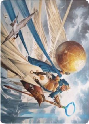 Linvala, Shield of Sea Gate Art Card (ASZNR-077) [Art Series: Zendikar Rising]