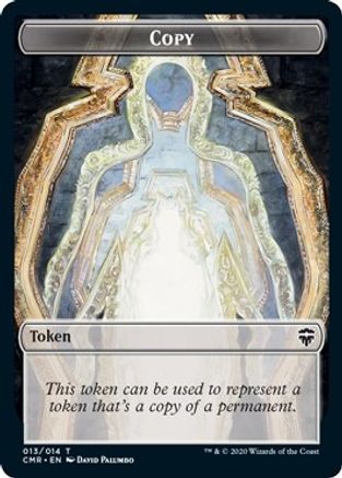 Copy // Soldier Double-Sided Token (CMR-13 // 2) [Commander Legends] Foil
