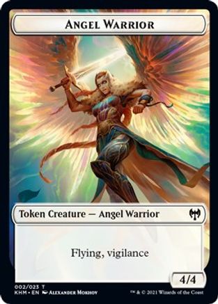 Angel Warrior Token (KHM-002) [Kaldheim]