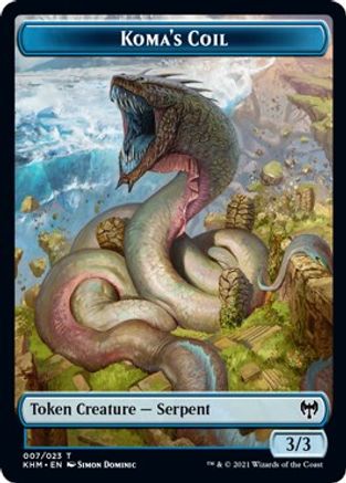 Koma's Coil Token (KHM-007) [Kaldheim]